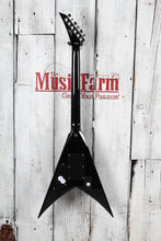 Load image into Gallery viewer, Jackson Pro Plus LTD Pure Metal King V KV1A Electric Guitar Black with Gig Bag