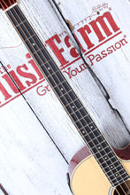 Load image into Gallery viewer, Washburn AB5 4 String Cutaway Acoustic Electric Bass Guitar Natural with Gig Bag