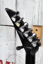 Load image into Gallery viewer, Jackson Pro Plus LTD Pure Metal King V KV1A Electric Guitar Black with Gig Bag