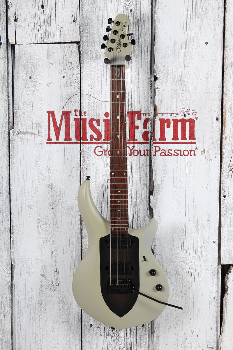 Sterling by Music Man MAJ100 John Petrucci Majesty Electric Guitar Chalk Grey