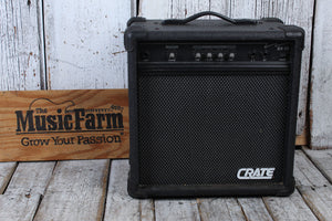 Crate BX-15 Electric Bass Guitar Amplifier Bass Guitar Practice Amplifier