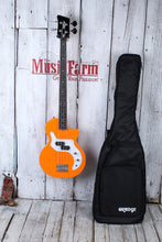 Load image into Gallery viewer, Orange O Bass 4 String Electric Bass Guitar Orange Finish with Gig Bag