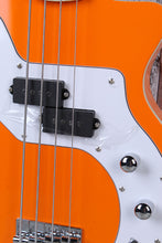 Load image into Gallery viewer, Orange O Bass 4 String Electric Bass Guitar Orange Finish with Gig Bag
