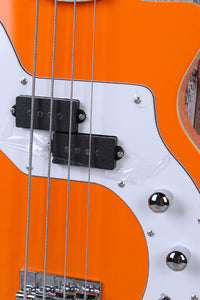 Orange O Bass 4 String Electric Bass Guitar Orange Finish with Gig Bag
