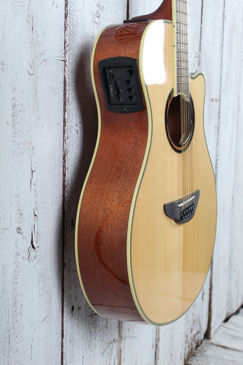 Yamaha APX700II 12 String Thinline Cutaway Acoustic Electric Guitar Natural