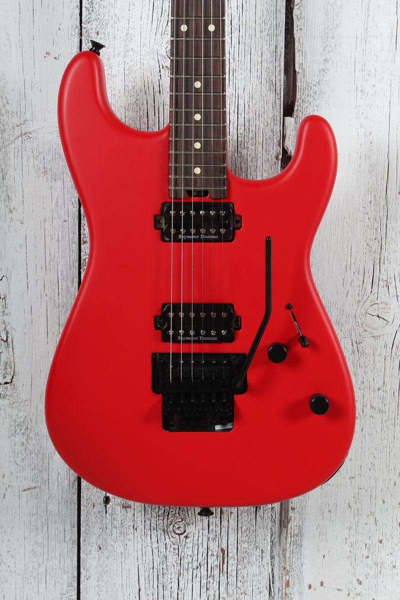 Charvel 2025 Pro-Mod San Dimas Style 1 HH FR Electric Guitar Satin Racing Red Main image
