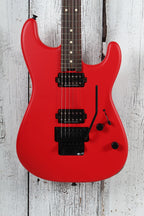 Charvel 2025 Pro-Mod San Dimas Style 1 HH FR Electric Guitar Satin Racing Red