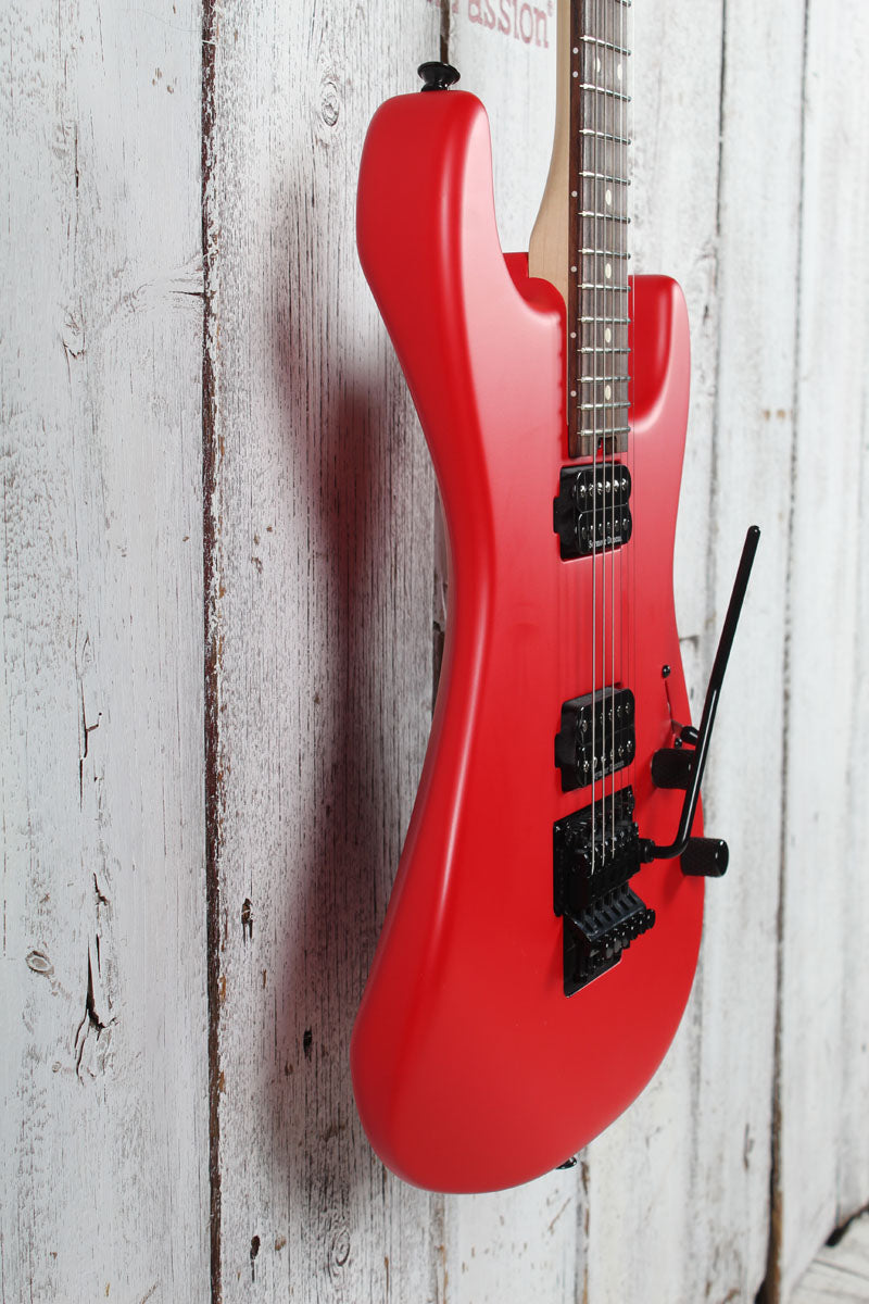 Charvel 2025 Pro-Mod San Dimas Style 1 HH FR Electric Guitar Satin Racing Red