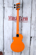 Load image into Gallery viewer, Orange O Bass 4 String Electric Bass Guitar Orange Finish with Gig Bag