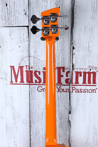 Orange O Bass 4 String Electric Bass Guitar Orange Finish with Gig Bag