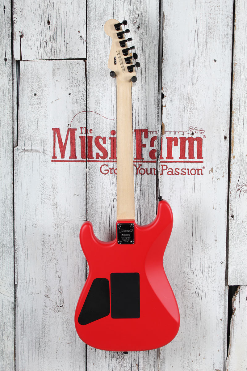 Charvel 2025 Pro-Mod San Dimas Style 1 HH FR Electric Guitar Satin Racing Red