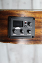 Kala Teak Tri-Top Concert Acoustic Electric Ukulele KA-TK-C-CE Natural Finish