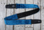 Lock-It Straps 2 Inch Guitar Strap Crushed Velvet Series  Blue