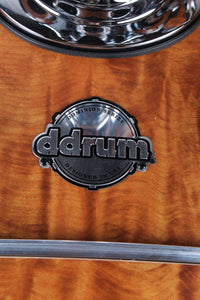 ddrum Dominion Birch 4 Piece Drum Shell Kit Satin Bubinga Wrap DM B 420 BUB
