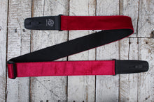 Load image into Gallery viewer, Lock-It Straps 2” Crushed Velvet Series - Red
