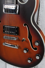 Load image into Gallery viewer, Grote LPF-002 Semi Hollow Body Electric Guitar Vintage Sunburst Finish