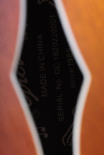 Load image into Gallery viewer, Grote LPF-002 Semi Hollow Body Electric Guitar Vintage Sunburst Finish