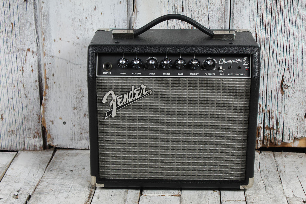 Fender 2024 Champion II 25 Guitar Amplifier Electric Guitar 1 x 8 Combo Amplifier