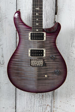 Load image into Gallery viewer, PRS CE 24 Electric Guitar Flame Maple Faded Gray Black Purple Burst with Gig Bag