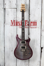 Load image into Gallery viewer, PRS CE 24 Electric Guitar Flame Maple Faded Gray Black Purple Burst with Gig Bag