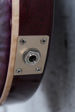 Load image into Gallery viewer, PRS CE 24 Electric Guitar Flame Maple Faded Gray Black Purple Burst with Gig Bag