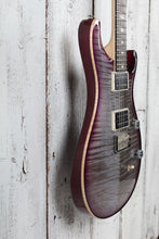 Load image into Gallery viewer, PRS CE 24 Electric Guitar Flame Maple Faded Gray Black Purple Burst with Gig Bag