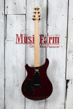 Load image into Gallery viewer, PRS CE 24 Electric Guitar Flame Maple Faded Gray Black Purple Burst with Gig Bag