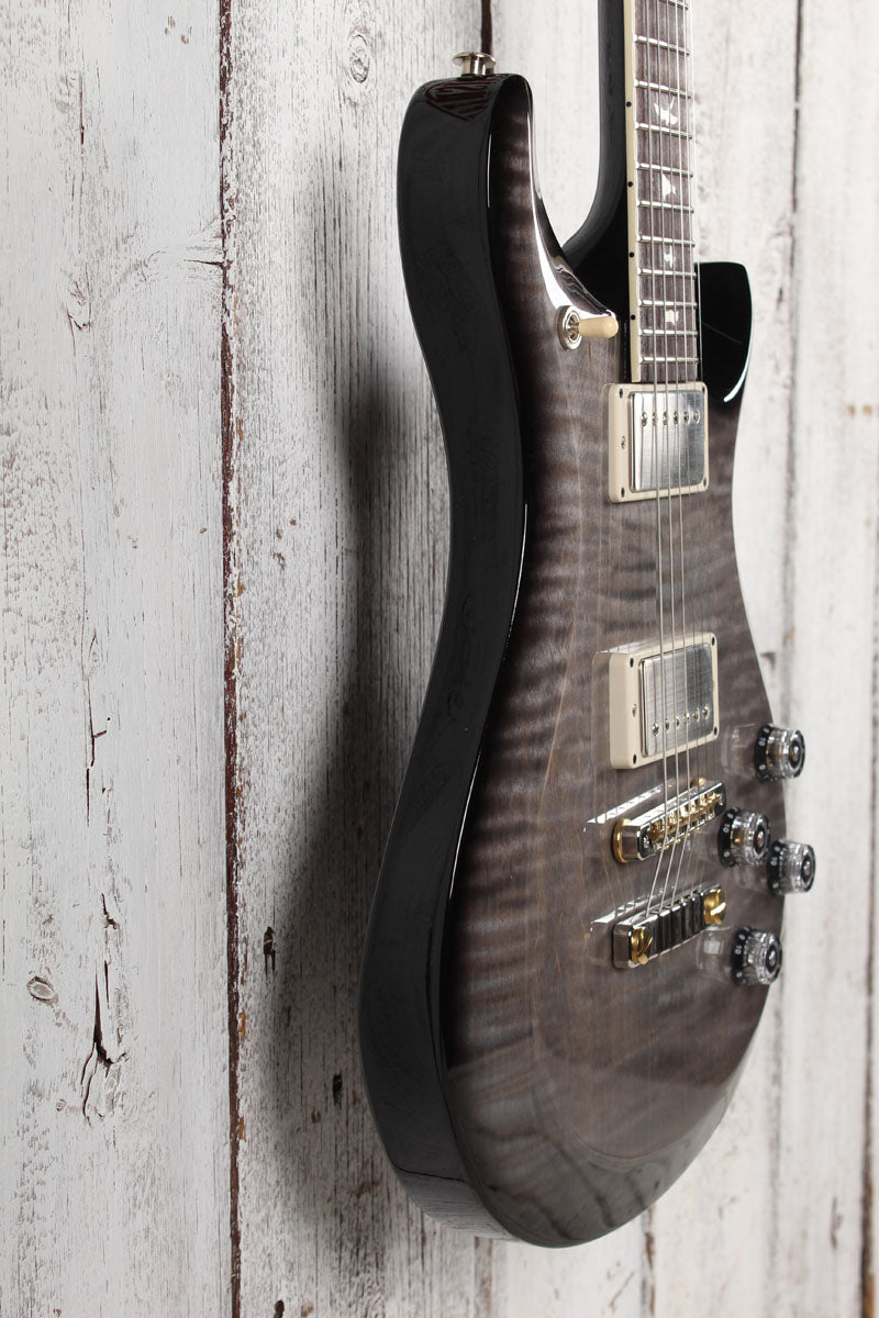 PRS S2 McCarty 594 Electric Guitar Flame Top Faded Gray Black Burst with Gig Bag