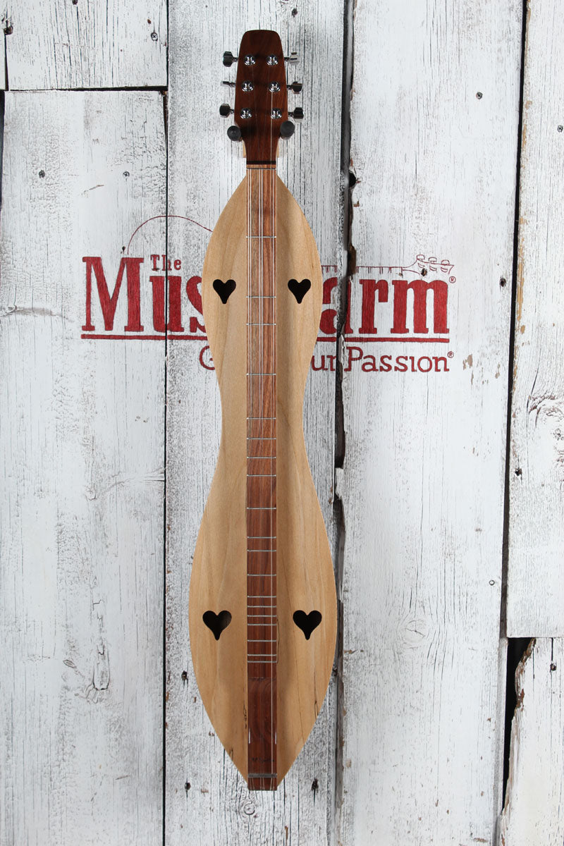 McSpadden 6 String Dulcimer 6 String Flathead Hourglass Dulcimer with Gig Bag