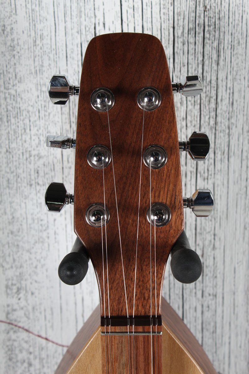 McSpadden 6 String Dulcimer 6 String Flathead Hourglass Dulcimer with Gig Bag