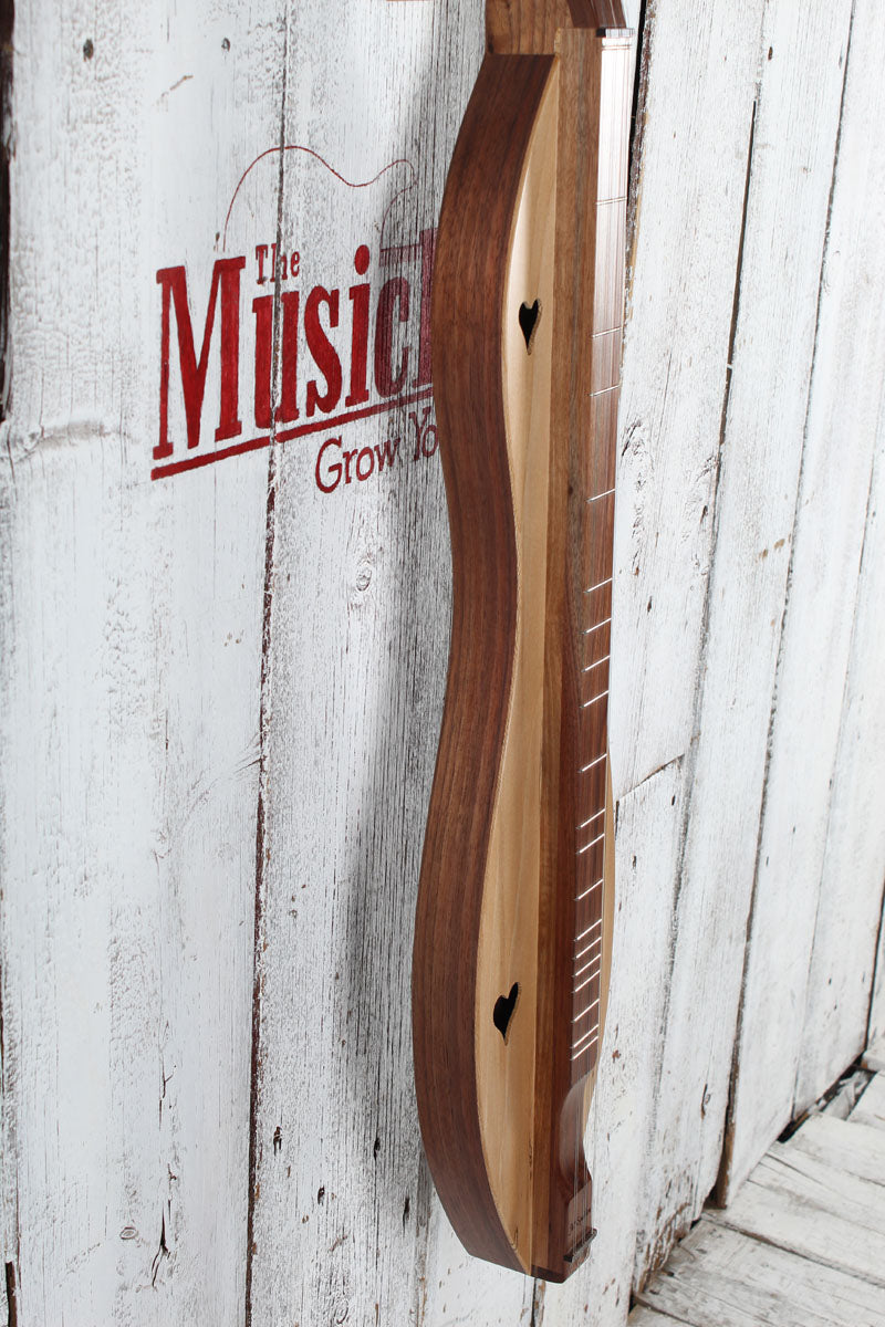 McSpadden 6 String Dulcimer 6 String Flathead Hourglass Dulcimer with Gig Bag