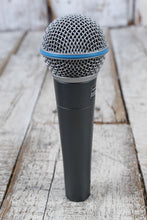 Load image into Gallery viewer, Shure Beta 58A Supercardioid Dynamic Vocal Microphone with Clip and Bag Mic