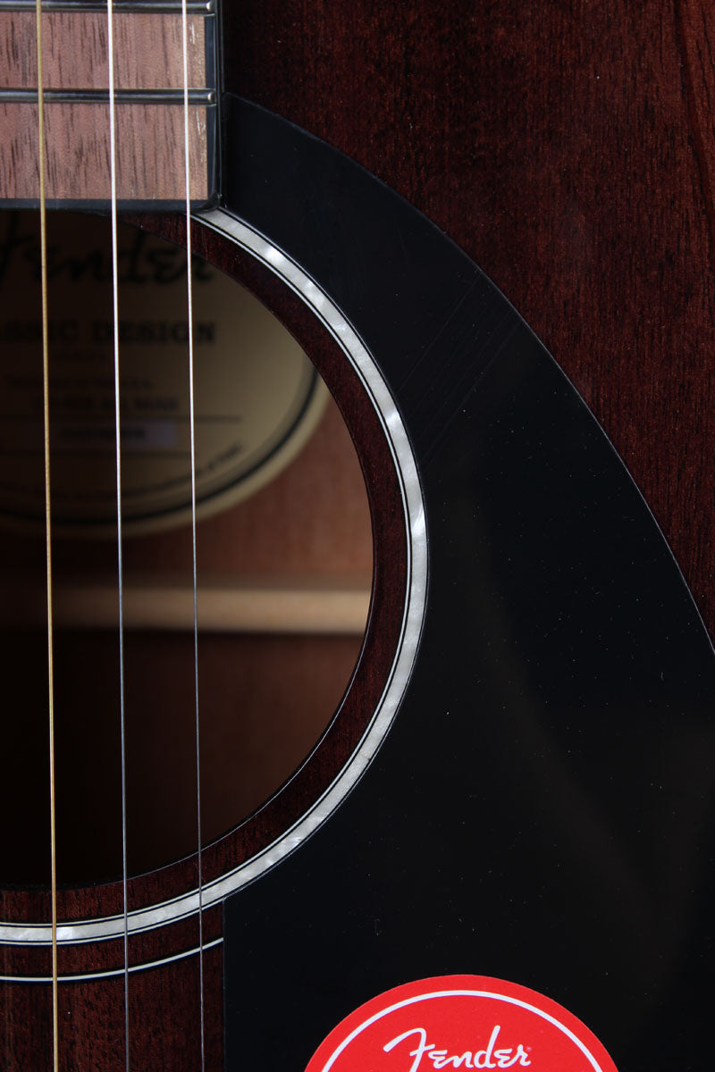 Fender CD-60S All Mahogany Dreadnought Acoustic Guitar Natural Gloss