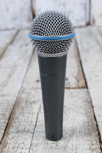 Load image into Gallery viewer, Shure Beta 58A Supercardioid Dynamic Vocal Microphone with Clip and Bag Mic