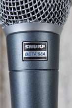 Load image into Gallery viewer, Shure Beta 58A Supercardioid Dynamic Vocal Microphone with Clip and Bag Mic