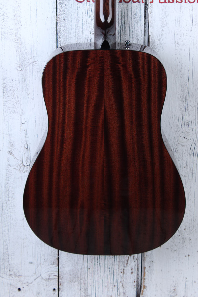 Fender CD-60S All Mahogany Dreadnought Acoustic Guitar Natural Gloss