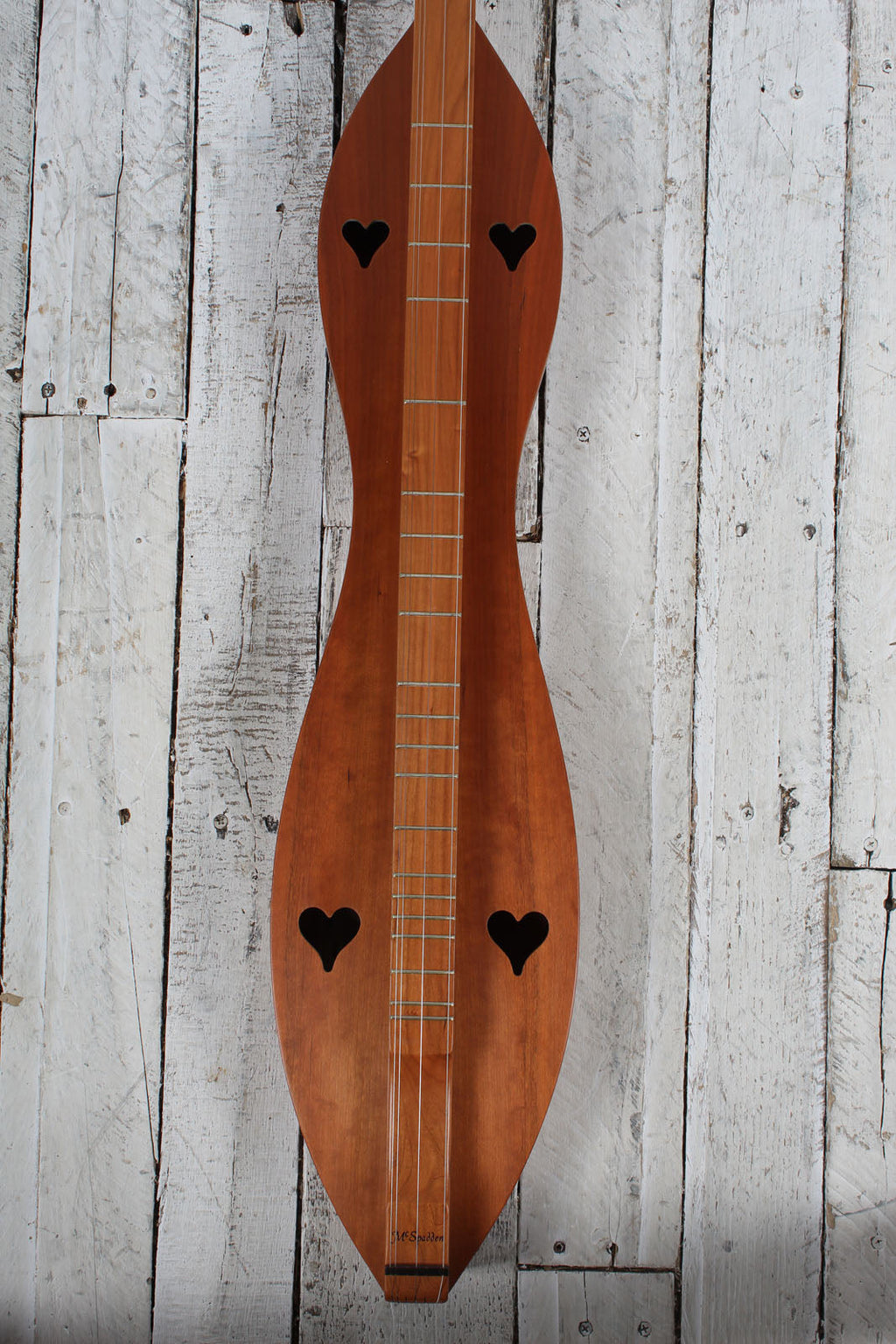 McSpadden Standard Dulcimer 4 String Flathead Hourglass Dulcimer with Gig Bag