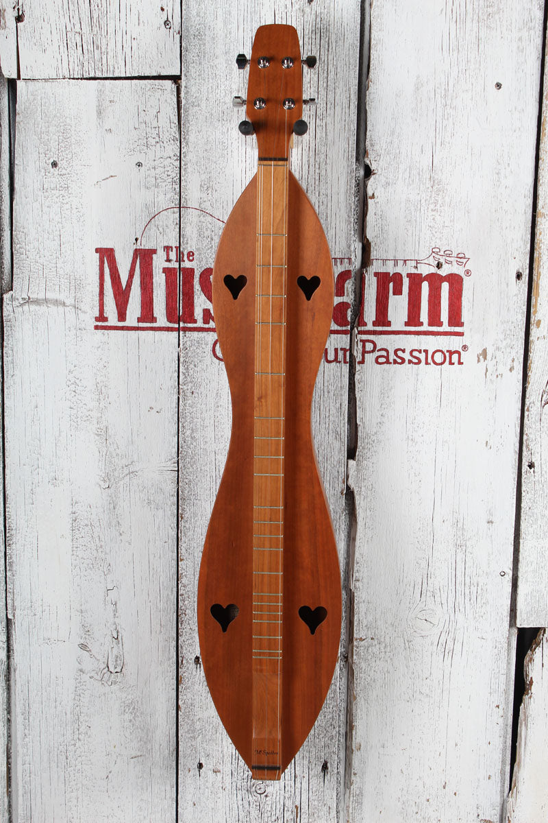 McSpadden Standard Dulcimer 4 String Flathead Hourglass Dulcimer with Gig Bag