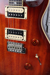 PRS 2021 SE Standard 24 Mahogany Electric Guitar Tobacco Sunburst with Gig Bag