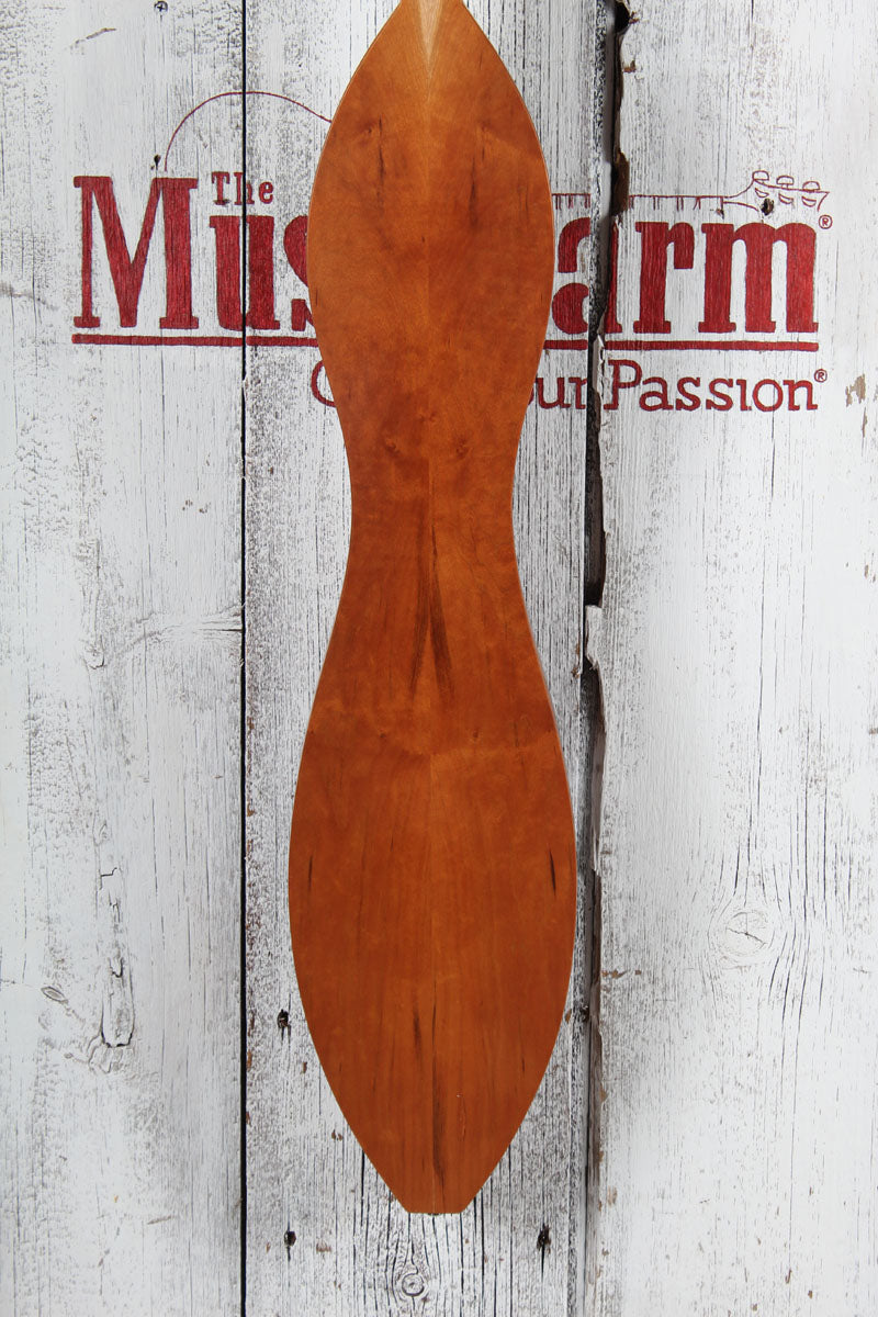 McSpadden Standard Dulcimer 4 String Flathead Hourglass Dulcimer with Gig Bag