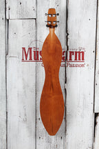 McSpadden Standard Dulcimer 4 String Flathead Hourglass Dulcimer with Gig Bag