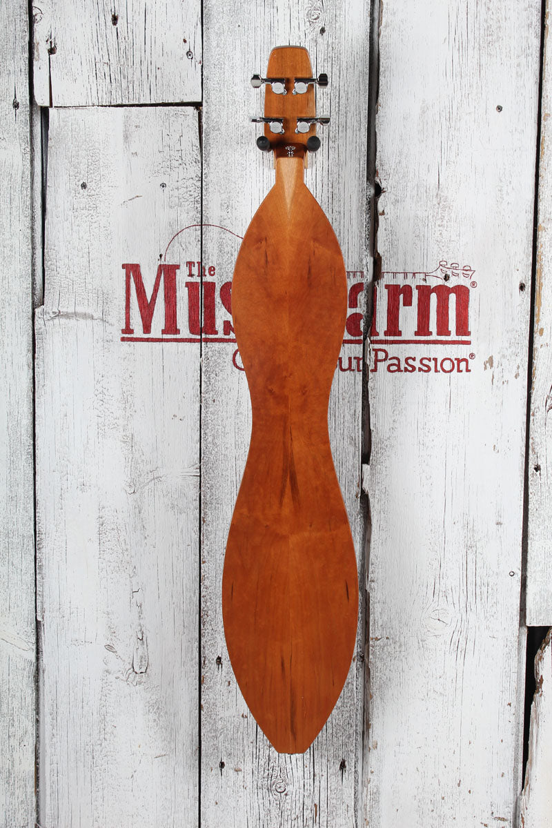 McSpadden Standard Dulcimer 4 String Flathead Hourglass Dulcimer with Gig Bag