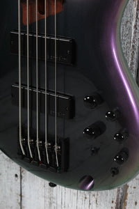 Ibanez SR505E 5 String Electric Bass Guitar Black Aurora Burst Finish