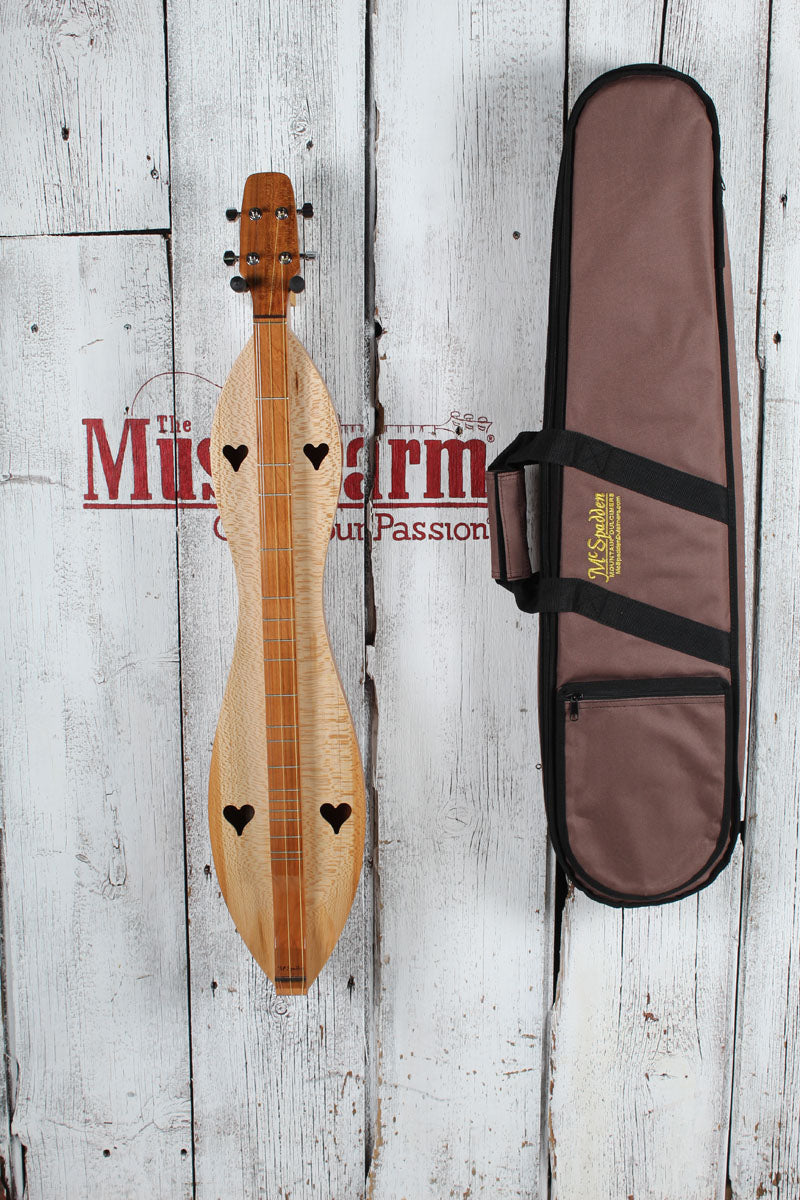 McSpadden 4 String Baritone Flathead Hourglass Dulcimer with Gig Bag Secondary image