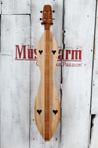 McSpadden 4 String Baritone Flathead Hourglass Dulcimer with Gig Bag