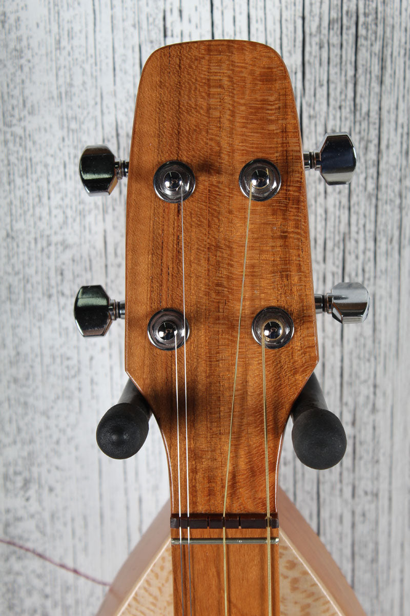 McSpadden 4 String Baritone Flathead Hourglass Dulcimer with Gig Bag