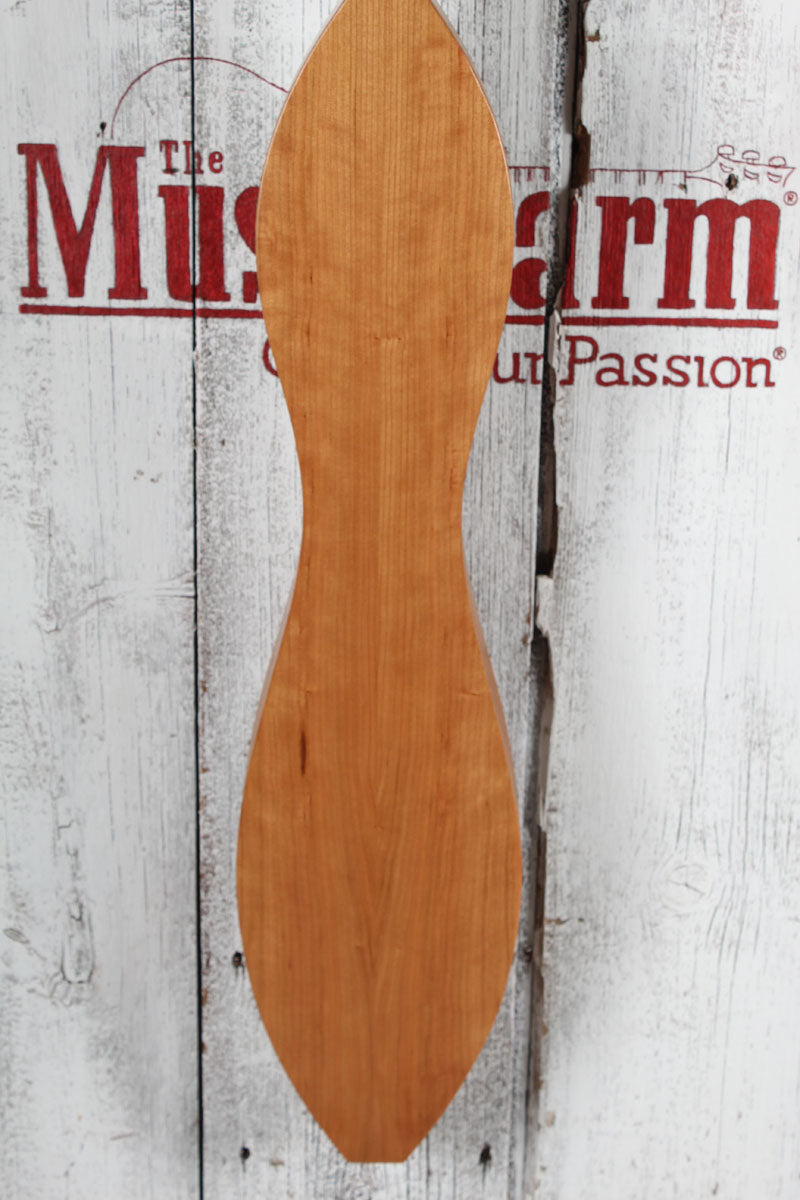 McSpadden 4 String Baritone Flathead Hourglass Dulcimer with Gig Bag