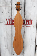 McSpadden 4 String Baritone Flathead Hourglass Dulcimer with Gig Bag