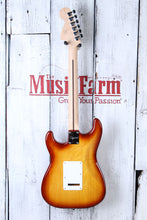 Load image into Gallery viewer, Fender Squier Affinity Series Stratocaster FMT HSS Electric Guitar Sienna Sunburst