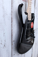 Load image into Gallery viewer, Fender Squier Affinity Series Stratocaster FMT HSS Electric Guitar Black Burst